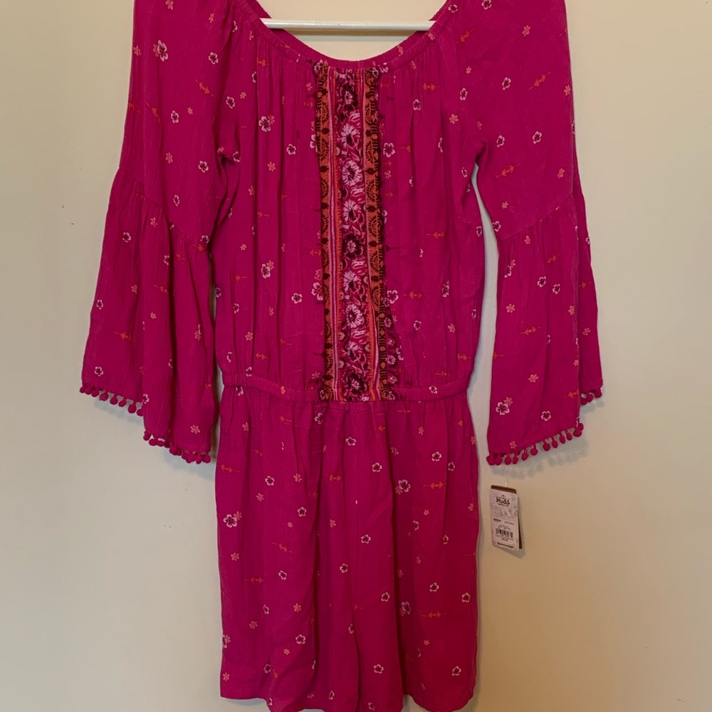 Mudd 3/4 Bell Sleeve Romper NWT